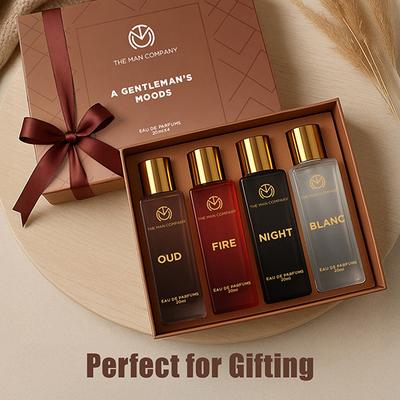 The Man Company A Gentleman's Moods Premium Fragrance Gift Set 20ml each 4's - Men Perfumes (Edt/Edp)