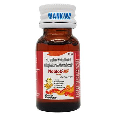 Noblok AF Drops 15ml - Cough And Cold-Cou