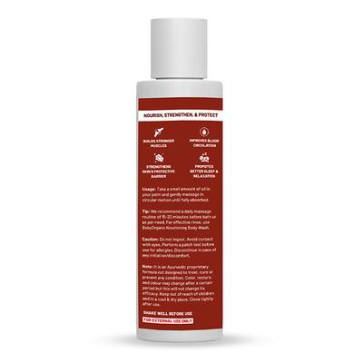 Baby Organo Ayurvedic Soothing Baby Massage Oil - Wheat Germ & Olive Oil 100 ml - Creams, Lotions & Oils
