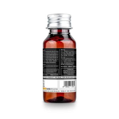 Ustraa Beard Growth Oil - Advanced with Redensyl Tribulus Territus & Vitamin D3 Dht Booster 60ml - Beard Oil