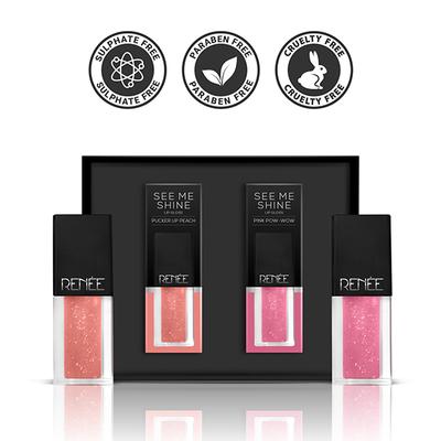 RENEE See Me Shine Lip Gloss - Gloss Boss each 2.5ml 2's - Lip Glosses