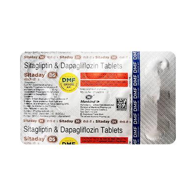 SITADAY D 5 Tablet 15's - Diabetes-Ant