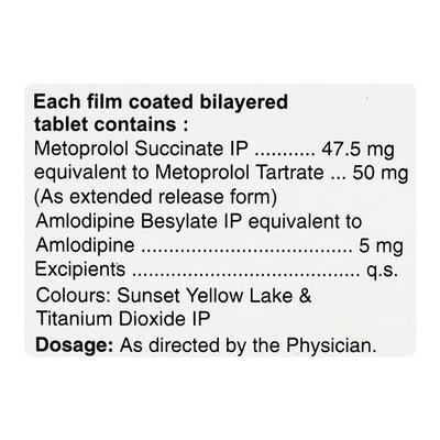 GUDBETA AM 50/5 Tablet 10's - Hypertension-Bet