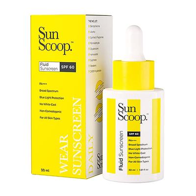 Sunscoop Fluid Sunscreen Spf 60 Pa 30 ml - Face Sunscreen