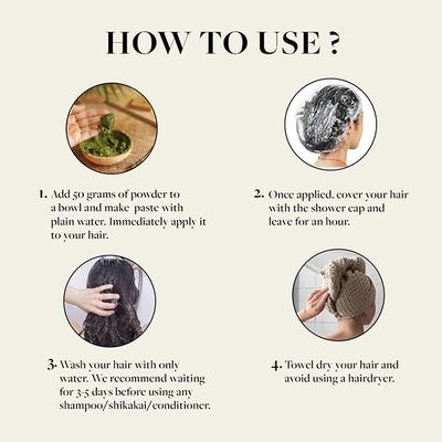 Sadhev Natural Hair Colour Powder - Single Process 200 gm - Powder