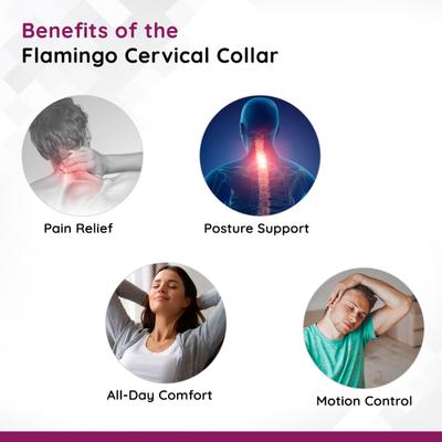Flamingo Cervical Collar (OC - 2003) Medium - Neck/Shoulder Supports