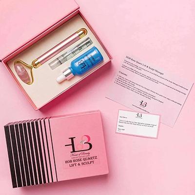 House Of Beauty Electric Rose Quartz Kit 3's - Massagers
