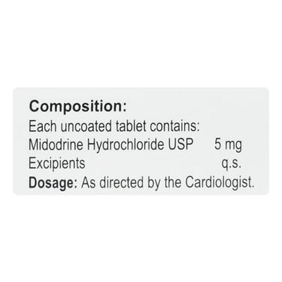 XIDORIN 5 Tablet 10's - Hypertension-Oth