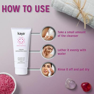 Kaya CREAMY EXFOLIATING RINSE 100 ml - Face Scrubs