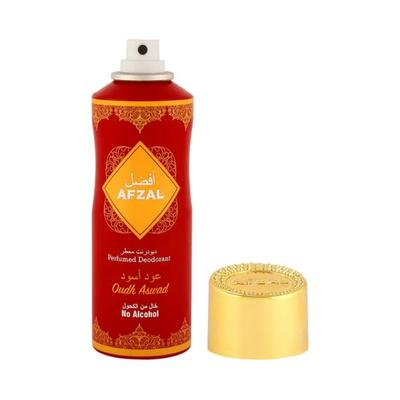 AFZAL PERFUME DEO-CAN-AFZAL-OUDH ASWAD-FG 200 ml - Deodorants/Roll-Ons