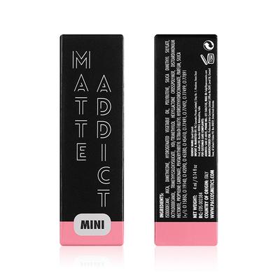 PAC Matte Addict Mini Non Drying Intense Pigment Comfortable Matte 12H Wear - Pinch Of Posh (4 ml) - Liquid Lipsticks