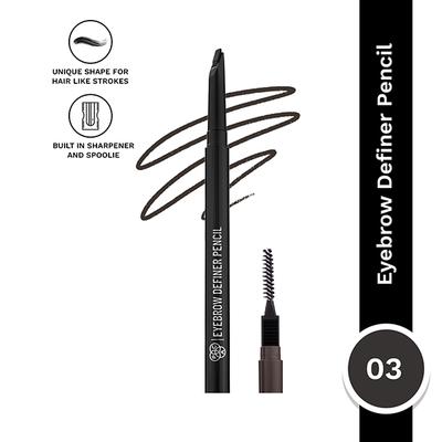Pac Eyebrow Definer Pencil (03) 0.25 gm - Eyebrow Pencils & Enhancers