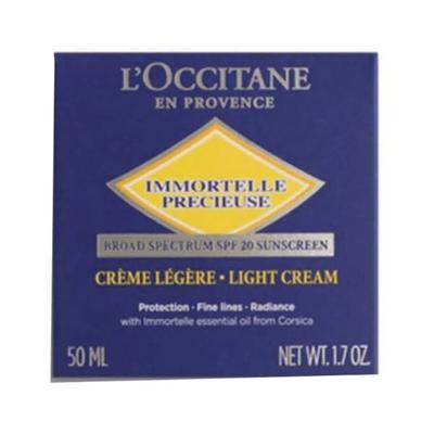L'Occitane Immortelle Precious Light Cream Spf 20 50 ml - Face Creams