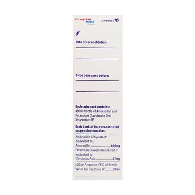 Clamp Kid Forte Suspension 30ml - Bacterial Infections-Pen