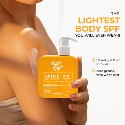 Eclipse Solaire Active Body Sunscreen SPF 50+ PA+++ Cream 200 ml - Body Sunscreen