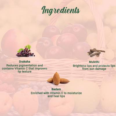 Biotique Fruit Brightening Lip Balm 12 gm - Lip Balms