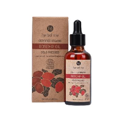 HM Herbal Me 100% Organic Rosehip Oil 50ml - Essential Oils