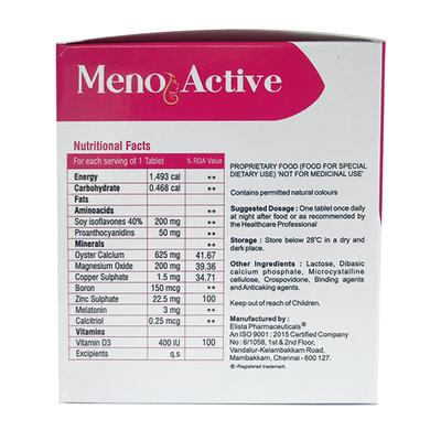 MENO ACTIVE Tablet 10's - Supplements-Vam