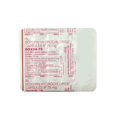 Doxin 75mg Capsule 10'S - Depression-Ant