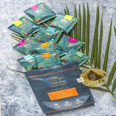 TGL Co. Bestsellers Tea Sampler Tea bags - Assorted 10's - Green/Herbal Teas