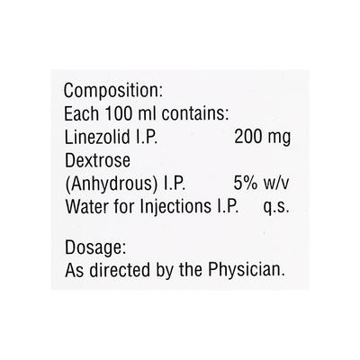 LNZ 600mg Injection 300ml - Bacterial Infections-OAB