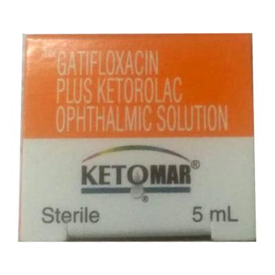 KETOMAR Ophthalmic Solution 5ml - Eye Infections-Eaa
