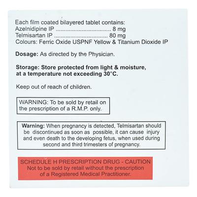 AZOVAS T 80 Tablet 10's - Hypertension-Ana