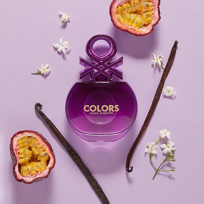 United Colors Of Benetton Colors Purple For Her Eau De Toilette 80 ml - Women Perfumes (Edt/Edp)