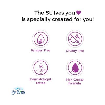 St. Ives Revitalizing Acai Blueberry & Chia Seed Body Lotion 100% Natural Moisturizers 400 ml - Lotions & Creams