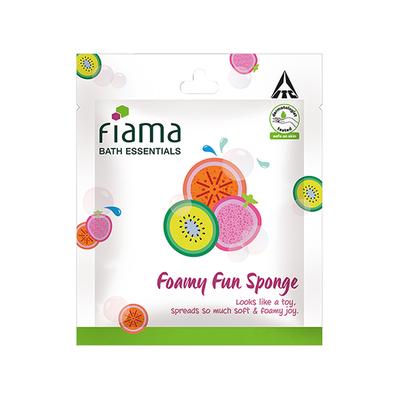 Fiama Bath Essential Foamy Fun Sponge 5 gm - Loofahs & Sponges