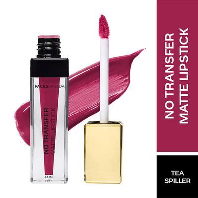 Faces Canada No Transfer Matte Lipstick Tea-Spiller 06 3.5 Ml - Liquid Lipsticks