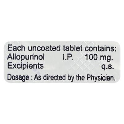 Uricare 100mg Tablet 10'S - Gout