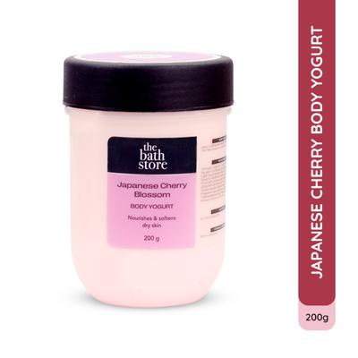 The Bath Store Japanese Cherry Blossom Body Yogurt 200 gm - Lotions & Creams