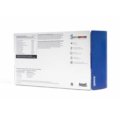 Ansell Micro Touch Nitrile Examination Gloves - Royal Blue (M) (Pack of 2 x 100's) - Surgical Consumable