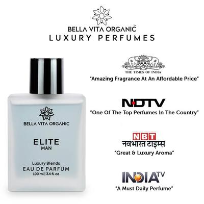Bella Vita Organic Elite Perfume 100 ml - Men Perfumes (Edt/Edp)