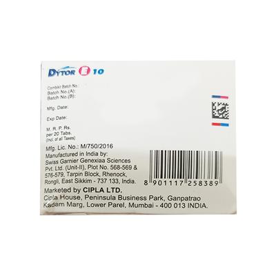 DYTOR E 10 Combi Kit 1's - Hypertension-Diu