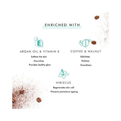 mCaffeine Exfoliating Coffee Face Scrub with Walnut & Vitamin E for Fresh 2's - Scrubs & Exfoliants