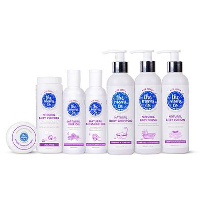 The Moms Co. Everything For Baby With Suitcase Gift Box 925 gm - Creams, Lotions & Oils