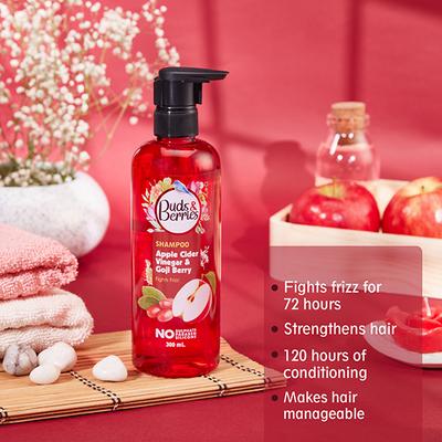 Buds & Berries Apple Cider Vinegar and Goji Berry Shampoos 300 ml - Shampoos
