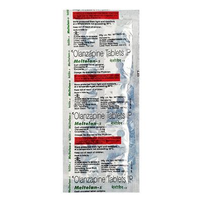 Meltolan 5mg Tablet 10'S - Schizophrenia-Aps