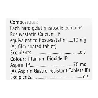 Lipigo A 10/75mg Capsule 10'S - High Cholesterol-Dys