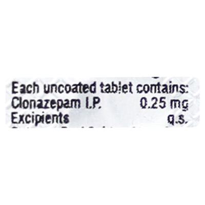 Rivotril 0.25mg Tablet 10'S - Anxiety-Anx