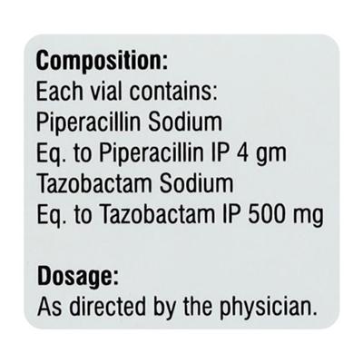 Plugtaz 4000/500mg Injection 1'S - Bacterial Infections-Pen