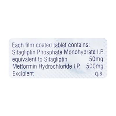 SITADUS 50 M Tablet 10's - Diabetes-Ant