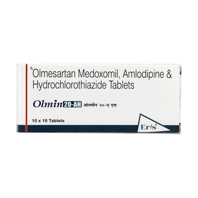 Olmin AH 20mg Tablet 10'S - Hypertension-Ang