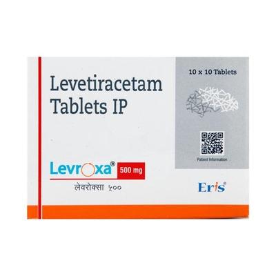 Levroxa 500mg Tablet 10'S - Epilepsy/Convulsion-Ant