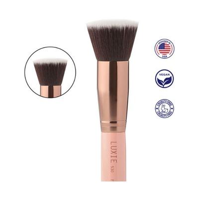 Luxie 530 Flat Top Kabuki Rose Gold 1's - Face Brush