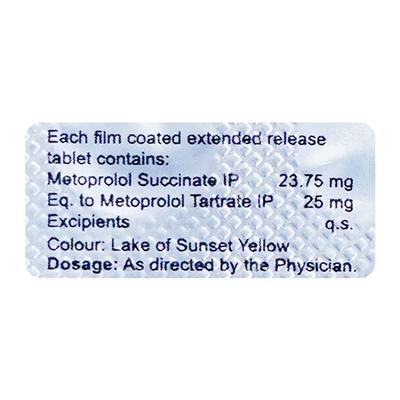 METOPOLE XL 25mg Tablet 10's - Hypertension-Bet