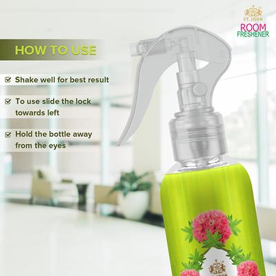 St. John Room Freshener - Jasmine & Sandalwood 250 ml + Room Freshener - Eucalyptus & Lemongrass 250 ml - Men Deodorants/Roll-Ons