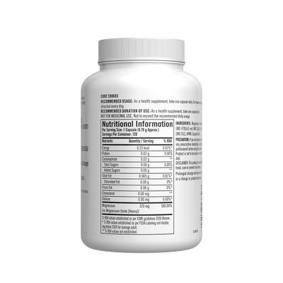 GNC Magnesium 370 mg Capsule 120's - Calcium And Minerals